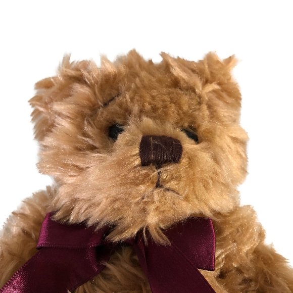 Russ Berrie "Gregory" Bear Created by Carol-Lynn Rossel Waugh Fuzzy Tan 7" - Picture 6 of 10